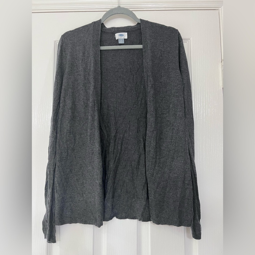 Gray Old Navy Cardigan
